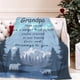 thumbnail image 5 of LHSHID Grandson Gift Blanket to My Grandson Blanket from GrandYes Best Grandson Gift Throw Blanket for Sofa Blanket as Graduation Cozy Flannel Blanket for All Season 50x60in, 5 of 6