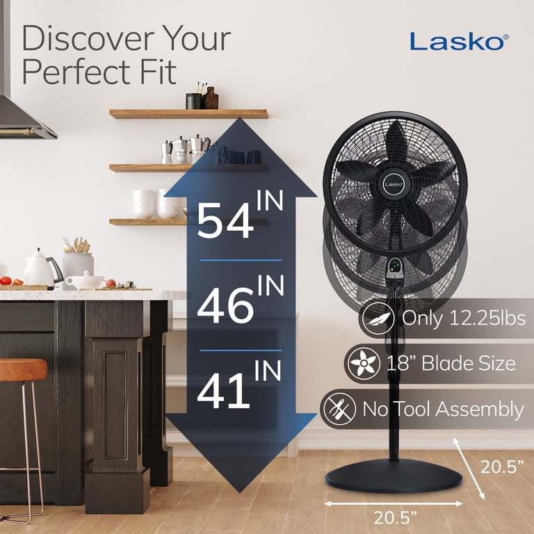 Lasko, Pedestal Fan, 18