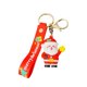 thumbnail image 4 of Llavero con colgante de Papá Noel, llavero de muñeco de nieve navideño, colgante para bolso de coche, regalo, 4 of 5