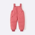 thumbnail image 5 of Ruyang Toddler Baby Snow Pants Winter Puffer Down Ski Snowsuit Overalls Warm Thick Jumpsuit One Piece Clothes Bib Snow Suit, 5 of 5
