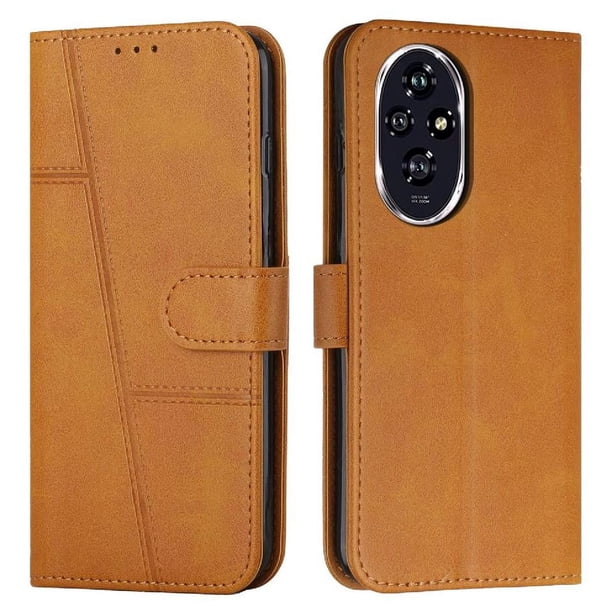 Funda Flip para FOXDOCK Honor 200 Pro 5G – Carcasa delgada y resistente a impactos con soporte para uso diario y profesional
