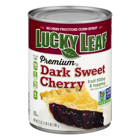 Lucky Leaf® Premium Dark Sweet Cherry Fruit Filling & Topping 21 oz.