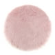 thumbnail image 1 of Cojín de asiento suave Sunnimix Funda de Cojín Sintética Suave Alfombra Decoración para Hogar Redonda Rosa 33cm, 1 of 8