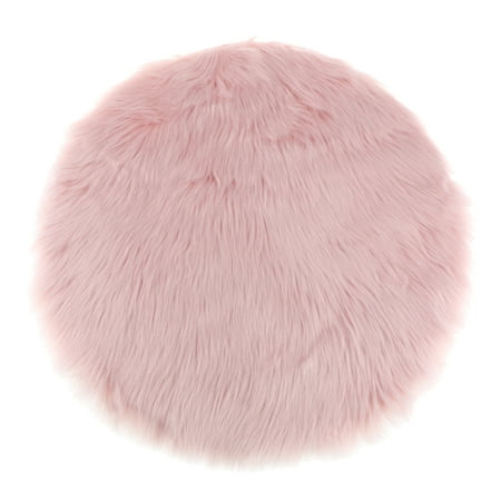 

Plush Seat Cushion Artificial Floor Sit Pad Baby Mat 40cm Pink 40cm