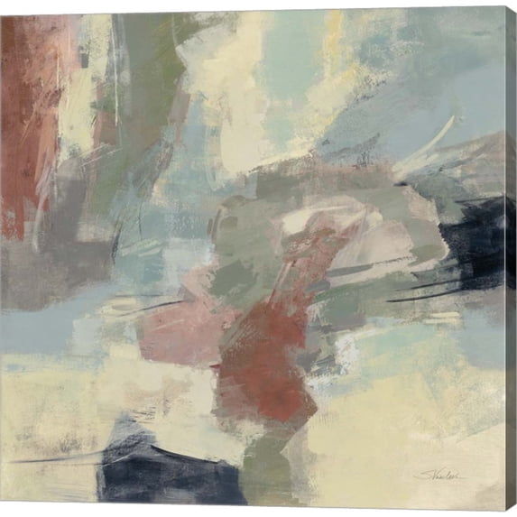 Great Art Now Farm Field Gray by Silvia Vassileva, Canvas Wall Art, 24W x 24H