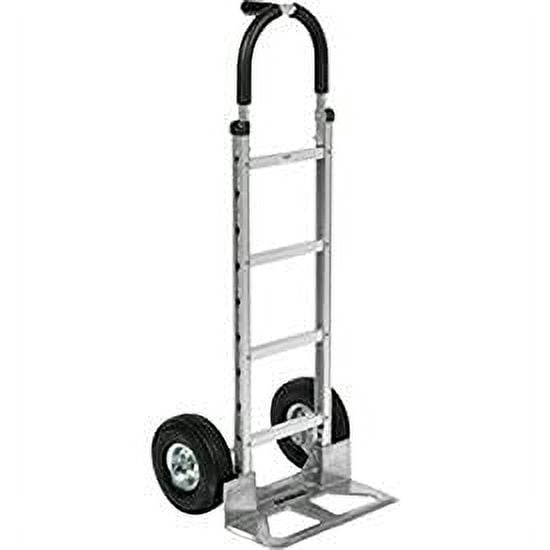 Global Industrial Aluminum Hand Truck Pin Handle, Pneumatic Wheels