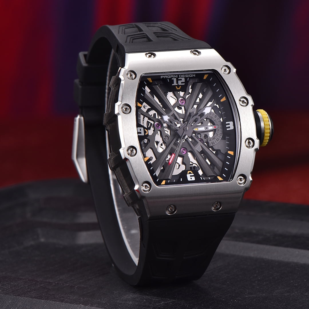 PAGANI DESIGN New Men's Quartz Watches Stainless Steel Waterproof Wrist Watch for Men with Japan VH65 Movement PD1738
