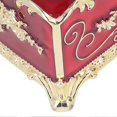 thumbnail image 2 of Rose Tissue Box Holder Gold Flower Elegant Style Vivid Colors Acrylic Tissue Box Cover for Tissue Napkin Paper, 2 of 3