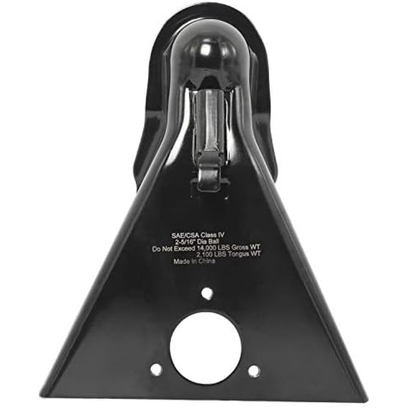 2-5/16" Ball Class IV A-Frame Trailer Coupler with Powder Coated Black,14000LBS Capacity$$Vehicle Parts & Accessories
