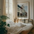 thumbnail image 4 of Bedford Architectural 04 - Bedford Virginia Photography Architecture Street Photography Vintage City Travel Poster Retro Unframed Wall Art Print 20 x 24 inches, 4 of 13