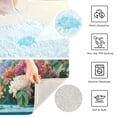 thumbnail image 6 of RMDQTR 2PCs Bathroom Rugs Set Plush Toilet Base Mat 16" × 24" Bath Mat and 20" × 24" U Shape Soft Rugs Non Slip Absorbent, 6 of 9