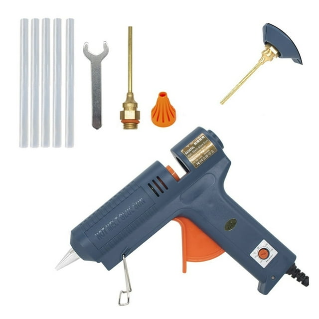 Pistolet à Colle Thermofusible 150W à Température Réglable, Pistolet à Colle Chaude pour Bâtons de Colle 11 mm, Outil à Main de Réparation Bricolage pour la Maison, Pistolet à Colle, Chauffage Rapide