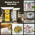 thumbnail image 2 of Rani Chia Seeds 7oz (200g) ~ All Natural | Vegan | Gluten Friendly | NON-GMO | Kosher | Indian Origin, 2 of 9