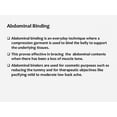thumbnail image 3 of Supportive Durable 15" 5 Panel Abdominal Binder Fits 72" to 94" - Compare to Medichoice Abdominal Binders 1/EACH, 3 of 3