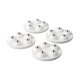 thumbnail image 5 of Ruedecillas de repuesto para electrodomésticos de cocina de 4 piezas, ruedecillas giratorias para caja de almacenamiento Rotación de 360°, 5 of 11