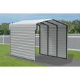 thumbnail image 3 of Arrow 10 x 15 x 9 ft Eggshell Steel Carport With 2 Side Wall Kit, 3 of 15