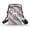 Rainbow Unicorn, variant on HELLHERO Women Crossbody Bag Polyester Double Zipper Mushroom Dreams for Daily Use Adults