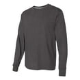 thumbnail image 2 of Hanes Men's 4.5 oz 60/40 Ringspun Cotton/Polyester X-Temp® Long-Sleeve T-Shirt - 42L0, 2 of 5