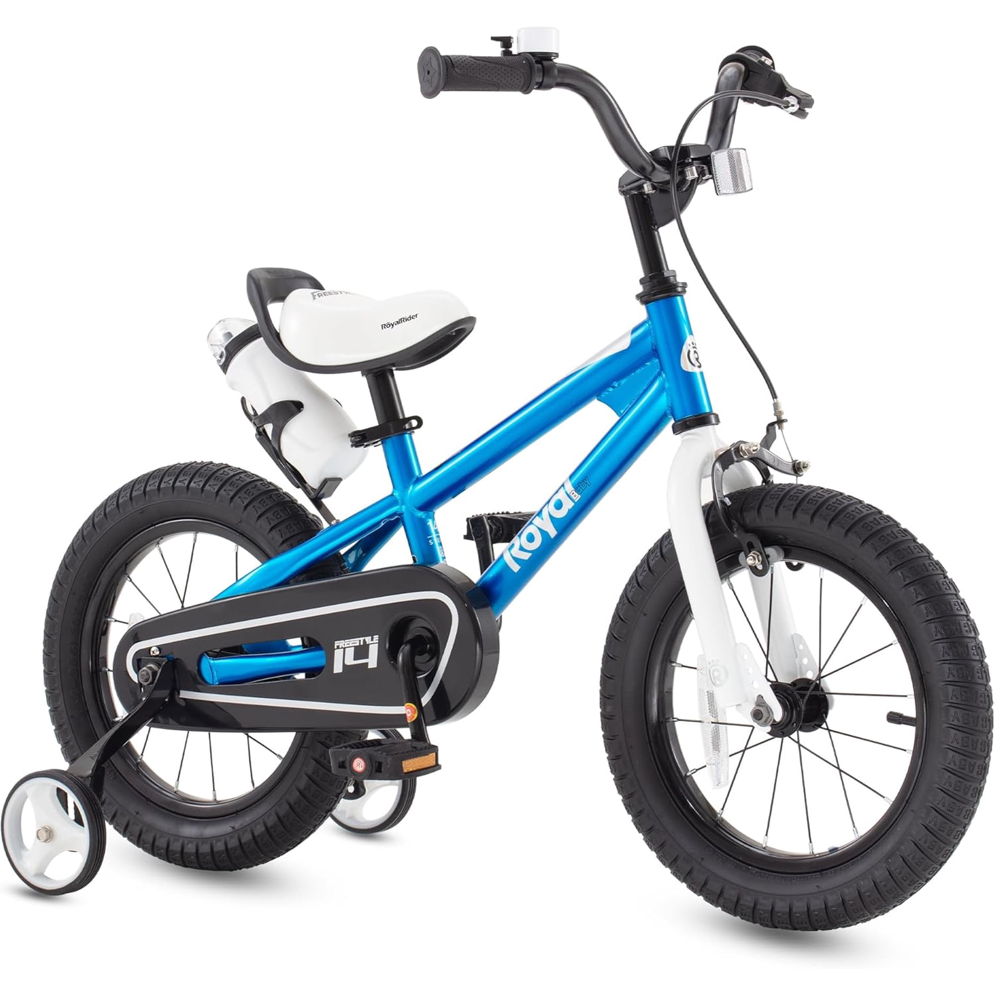 Royalbaby Freestyle 16" Bicycle for Boys and Girls Ages 6-8 Years, Blue
