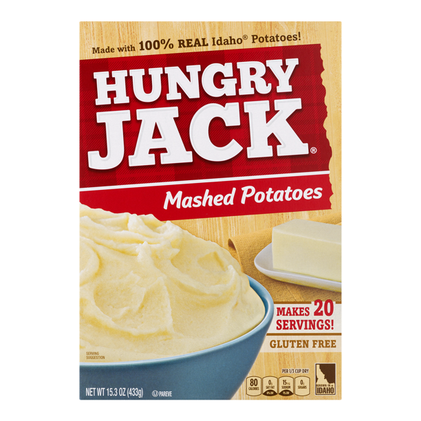 Hungry Jack Naturally Flavored Mashed Potatoes, 15.3 oz