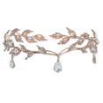thumbnail image 1 of Banda de tiara para niñas - Joyería para el cabello de fiesta de graduación para bodas, damas de honor, cumpleaños, 1 of 5