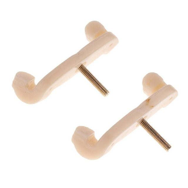 Esquirla 2x Violin Shoulder Rest Replacement Feet 3/4 4/4 Faddle Parts Accessory 1