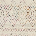 thumbnail image 4 of SAFAVIEH Madison Hannah Geometric Area Rug, Ivory/Fuchsia, 8' x 10', 4 of 5