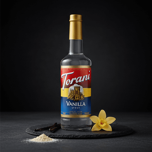 Torani Vanilla Syrup cs 12/750 ml