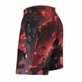 thumbnail image 4 of Attack On Titan Men's Swim Trunks Board Shorts Drawstring Elastic Waist Quick Dry Swimsuits Beach Shorts with Pockets M, 4 of 8