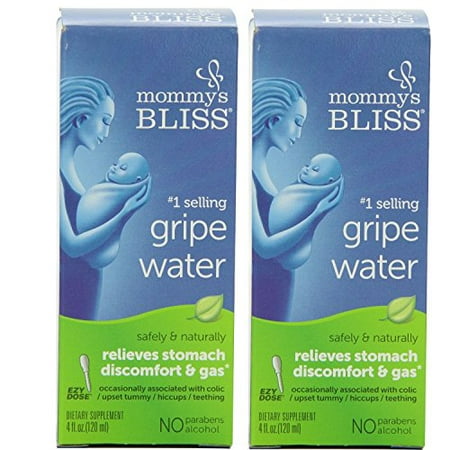 Mommy's Bliss Gripe Water, Liquid, 4 Ounce (Pack of