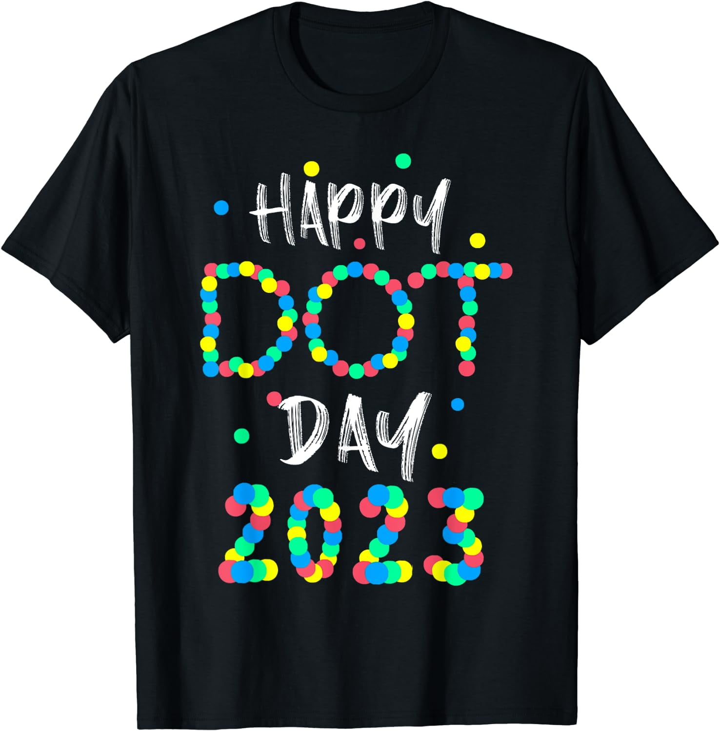 Happy International Dot Day 2024 Polka Dot Kids Toddler Boys T