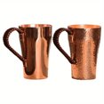 thumbnail image 2 of Dsseng Handcrafted 13.53oz Copper Coffee Mug - Versatile Tea Cup for Beverages  Perfect Gift for Tea Lovers & Home Decor, 2 of 6