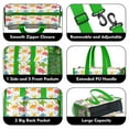 thumbnail image 3 of Teacher Tote Bag,Colorful Dinosaurs DiverseSilhouettes Pattern Teacher Utility Tote Bag,Large Work Tote Bags for Women with Multiple Pockets,Top Zipper Closure,13.8x10.6x6.7 Inch, 3 of 5