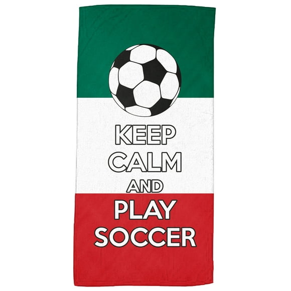 Soccer Beach Towel
