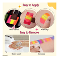 thumbnail image 6 of Face Body Paint Kit – 42 Colors Water-Based & Oil-Based Non-Toxic Makeup Palette with Brushes & Stencils,Safe for Kids & Adults,Halloween,Cosplay,SFX,Party & Stage Makeup, 6 of 8