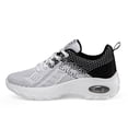 thumbnail image 6 of Rotm Women Footwear Women Walking Shoes Ladies Running Sneakers Breathable Mesh Sports Shoes Casual Lightweight Gym Lace up Sneakers I,6.5, 6 of 7