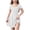 White, variant on Iyufng Girls Dresses Summer Casual Dress with undershorts