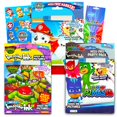 thumbnail image 1 of Juego de libros para colorear Disney Magic Ink – Paquete de 3 libros Imagine Ink para niños pequeños con máscaras de PJ Paw Patrol y TMNT con bolígrafos de tinta invisible y pegatinas, 1 of 1