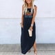 thumbnail image 1 of WILLBEST Vestido Midi Informal De Verano Para Mujer, Para Playa, Vacaciones, Estampado, Holgado, Con Bolsillos, Cuello Redondo, Sin Mangas, Largo 1601, 1 of 3