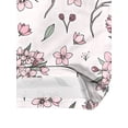thumbnail image 4 of CLOOCL Women Oversized Blouse Small Floral Graphics 3D Print Button Decorate Long Sleeve Plus Size T-shirt Casual Female Tops, 4 of 6
