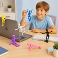thumbnail image 5 of Halloween Stretchy Bendable Skeleton Figures - 36 Pack Flexible Novelty Party Favors, Spooky Goody Bag Fillers, Classroom Prizes, and Fidget Decor, 5 of 7
