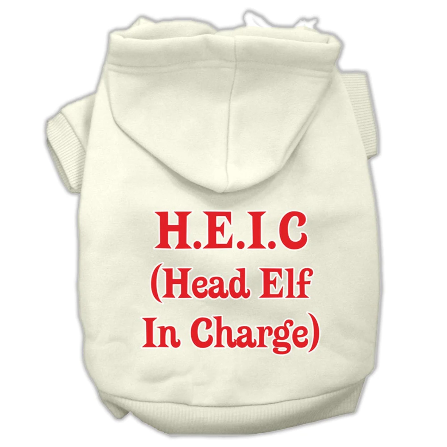 Mirage Pet Products Head Elf In Charge Screen Print Pet Hoodies Bright Pink Size XL - image 5 of 10