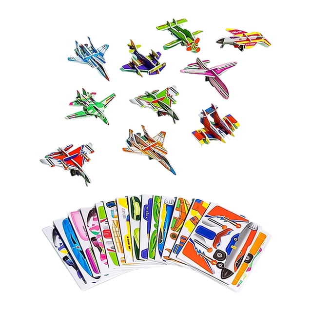 3D DIY Assembly Puzzle Toy for Family Educational Building Craft Activity Kids Adults Model Kit