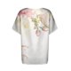 thumbnail image 4 of ICHUANYI Clearance Women Summer Casual Short Sleeve T-Shirt Button Round Neck Pullover Blouse Tops(Pink, XXL) ICHUANYI WER2023080914802, 4 of 6