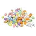 thumbnail image 6 of Dserhfy Foam Easter Eggs Realistic Bird Egg Decorations Colorful Foam Egg Keepsakes for Spring Party Decor Basket Fillers, 6 of 8