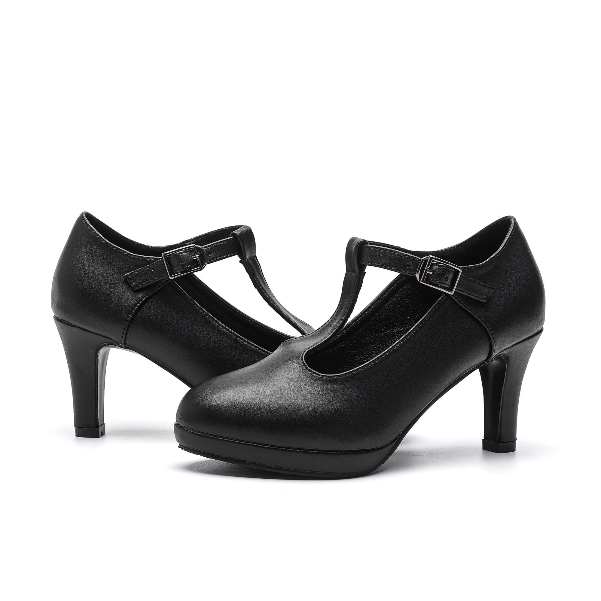 kkdom Women s T Strap High Heel Mary Jane Pumps UK Ubuy