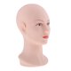 thumbnail image 3 of Cabeza de Maniquí de PVC, Sombrero Femenino Gafas Joyas Peluca de Cabello Soporte de Maniquí Modelo de Exhibición - Durable Y Resistente jinwen Maniquíes con cabeza de peluca, 3 of 8