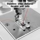 thumbnail image 3 of 2 piezas de prensatelas para máquina de coser, prensatelas rectas, la mayoría de las máquinas de coser utilizan prensatelas dentadas bajas, 3 of 5