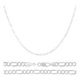 thumbnail image 1 of Cadena De Plata 925 Estilo 3x1 Figaro De 60 Cm Calibre 3.2mm, 1 of 5