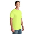 thumbnail image 3 of JERZEES Hi-Vis Safety T-Shirt, Men's Work Wear, Green & Orange, Pack of 2, XL, 3 of 5